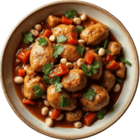 Piletina s povrćem i kikirikijem