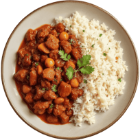 Chilli con carne s rižom