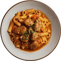 Svinjski paprikaš s prilogom