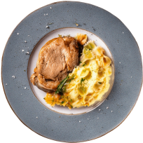 Svinjska peka s krumpirom i povrćem