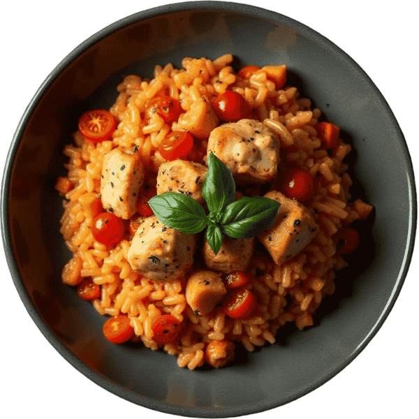 Pileći rižoto u povrću