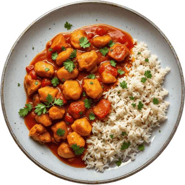 Pileći paprikaš s rižom