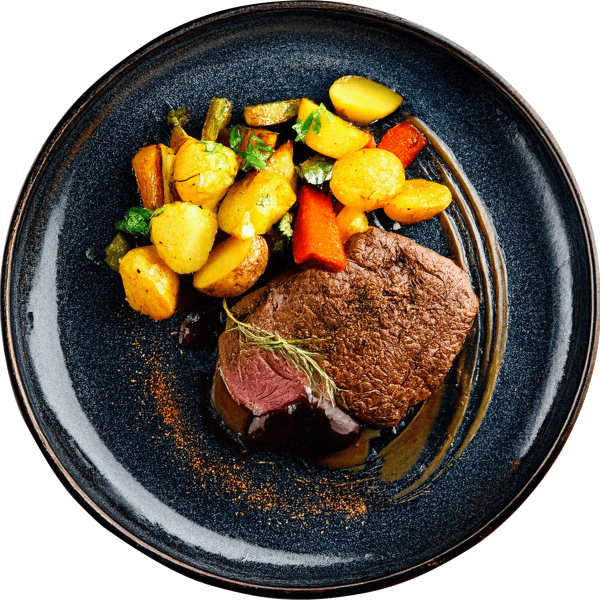 Pečena teletina s povrćem i krumpirom
